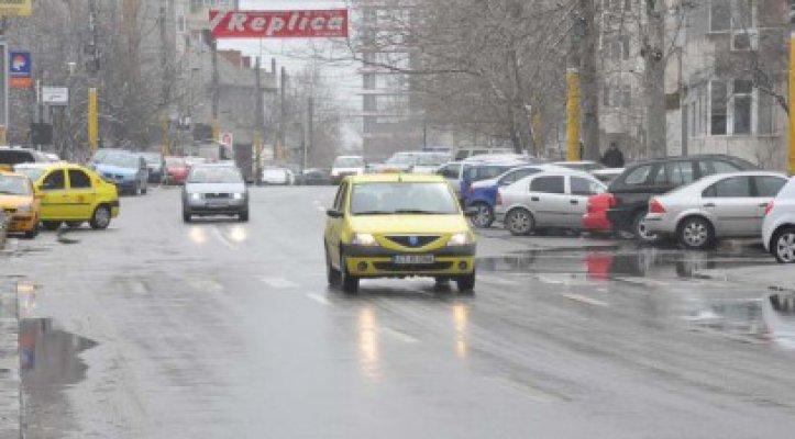 După ninsoarea de ieri, Poliţia n-a avut motiv să verifice anvelopele de la maşini